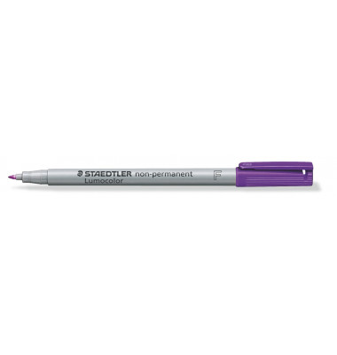 Folienstift Lumocolor, 316-6, violett, 0,6mm, Rundspitze