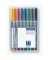 Folienstift 316 F farbig sortiert 0,6 mm 8er Etui non-permanent