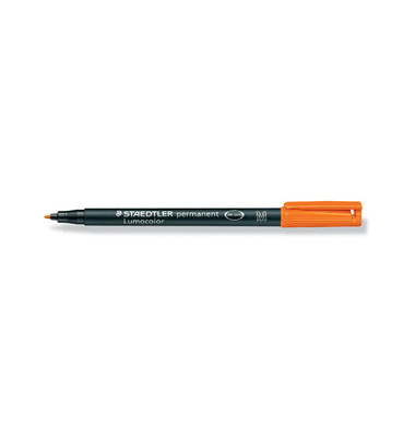 Folienstift Lumocolor, 317-4, orange, 1mm, Rundspitze