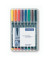 Folienstifte-Set Lumocolor, 317 WP8, 8-farbig sortiert, 1mm, Rundspitze, teils nachf&uuml;llbar