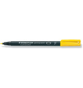Folienstift Lumocolor, 318-1, gelb, 0,6mm, Rundspitze