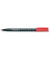Folienstift 318 F rot 0,6 mm permanent