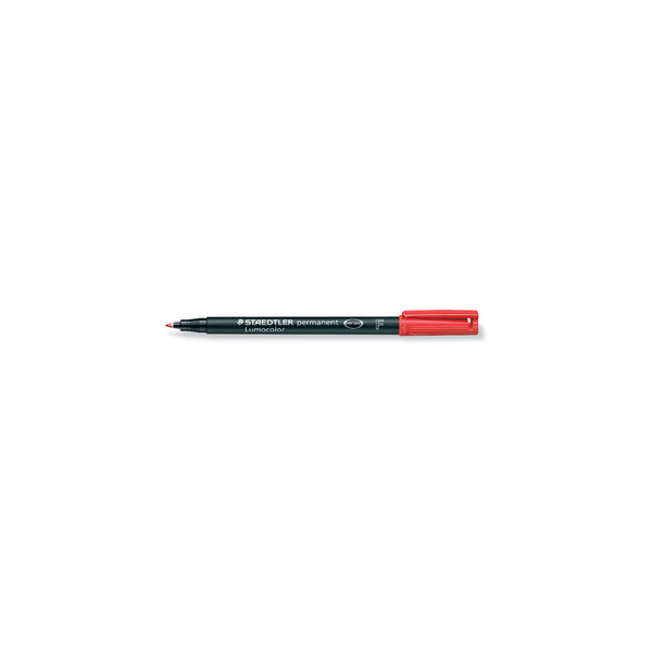 4007817304327 - Folienstift 318 F rot 06 mm permanent 4007817304327 Staedtler (Lumocolor)
