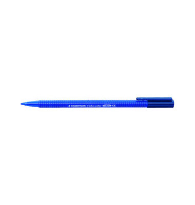 Fasermaler triplus color auswaschbar blau 1mm