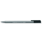 Fineliner triplus 334, 334-9, silber (Schreibfarbe: schwarz), 0,3mm