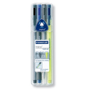 Fineliner Triplus Multiset 4er-Etui 0,5 mm