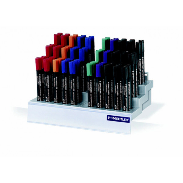 10 Stück Staedtler Permanentmarker 350 violett 2-5 mm Keilspitze
