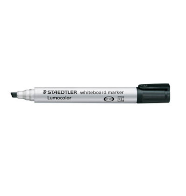 Boardmarker Lumocolor 351 B, 351B-9, Stift, schwarz, 2-5mm Keilspitze