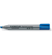 Flipchartmarker Lumocolor 356, 356 B-3, Stift, blau, 2-5mm Keilspitze