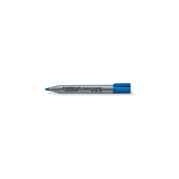 4007817356043 - Flipchartmarker Lumocolor 356 356-3 Stift blau 2mm Rundspitze 4007817356043 Staedtler (Lumocolor)