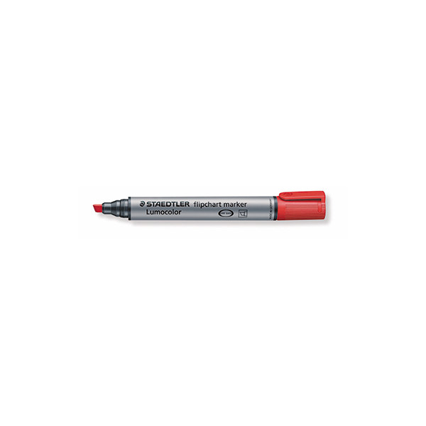 4007817356272 - Flipchartmarker Lumocolor 356 356 B-2 Stift rot 2-5mm Keilspitze 4007817356272 Staedtler (Lumocolor)