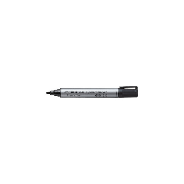 4007817356029 - Flipchartmarker Lumocolor 356 356-9 Stift schwarz 2mm Rundspitze 4007817356029 Staedtler (Lumocolor)