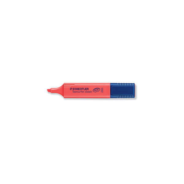 4007817304440 - STAEDTLER Textmarker Textsurfer Classic rot Strichstärke 10 - 50 mm Keilspitze lichtbeständig (364-2)