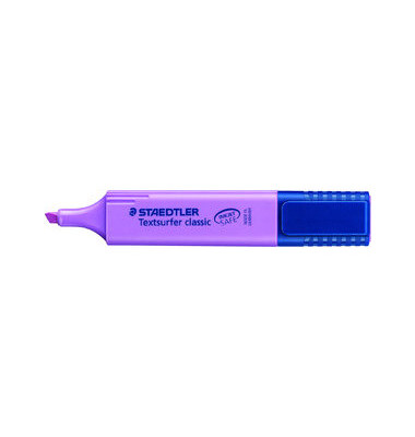 Textmarker Textsurfer classic, 364-6, Packung (Schachtel mit 10 #), violett, 1-5mm Keilspitze