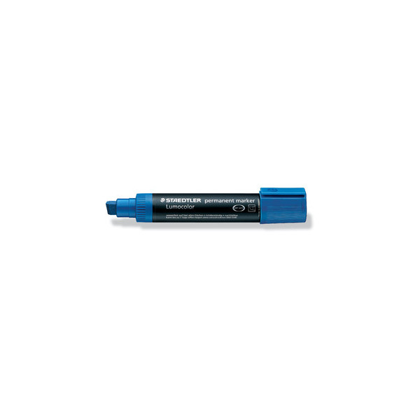 5 Stück Staedtler Permanentmarker 388 blau 2-10mm Keilspitze