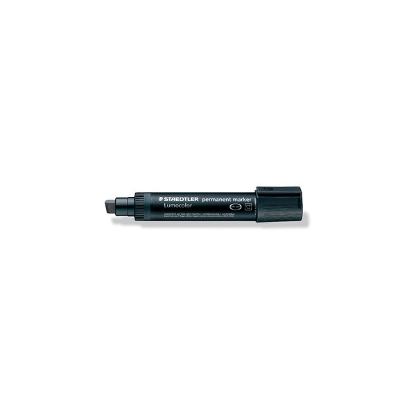 4007817326688 - STAEDTLER Lumocolor Permanent-Marker 388 schwarz Strichstärke ca 20 - 120 mm Keilspitze wisch- und - 5 Stück (388-9)