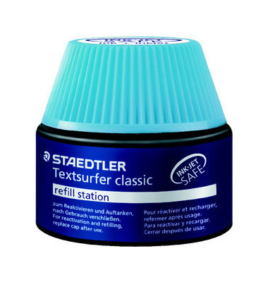 Textmarker-Nachfülltinte Textsurfer classic Refill, 48864-3, blau
