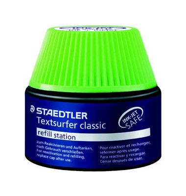 Textmarker-Nachf&uuml;lltinte Textsurfer classic Refill, 48864-5, gr&uuml;n