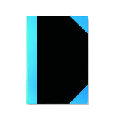 Chinakladde 29104 schwarz/blau A4 liniert 60g 96 Blatt 192 Seiten