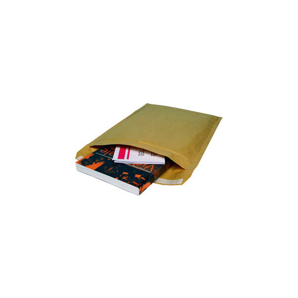 Papierpolstertaschen SUMO 1517 17 G 30000889 innen 225x340mm Haftklebung mit Abdeckstreifen braun 4011839122784 50 Stück