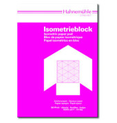 Isometrieblock A4 weiß/blau 80/85g 50 Blatt