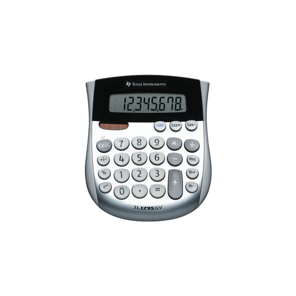 3243480010085 - Tischrechner TI-1795SV8-stellig silber 3243480010085 Texas instruments