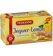 Tee Ingwer Lemon 6687, Ingwer, Zitrone, Beutel