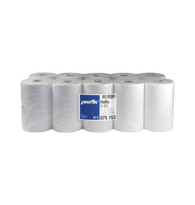 Rollenhandtücher 075153 racon premium 3-65 Außenabrollung 3-lagig Tissue hochweiß