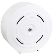 Toilettenpapierspender 123373 racon MW KR für 4 Kleinrollen weiß abschließbar
