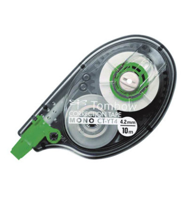 Korrekturroller CT-YT4 Mono, grau/transparent, 4,2mm x 10m, Einweg, in Blister