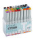 Layoutmarker Basis 20075158 36er Etui farbig sortiert 1mm & 6mm Rundspitze/Keilspitze