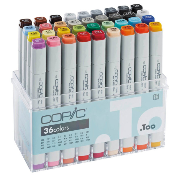 4511338063361 - Layoutmarker Basis 20075158 36er Etui farbig sortiert 1mm & 6mm Rundspitze Keilspitze 4511338063361 36 Stück 4511338063361 - Layoutmarker Basis 20075158 36er Etui farbig sortiert 1mm & 6mm Rundspitze Keilspitze 4511338063361 36 Stück