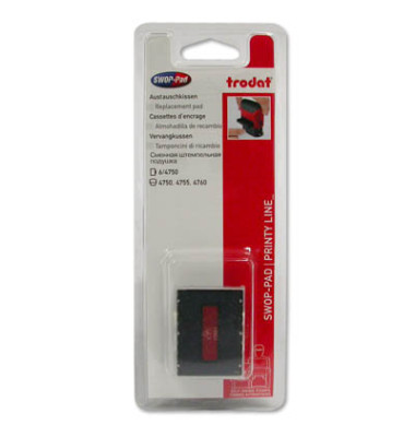 Stempelkissen Printy 4750 4750/L blau/rot 2er