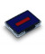 Stempelkissen Profil 5430 blau/rot 2er