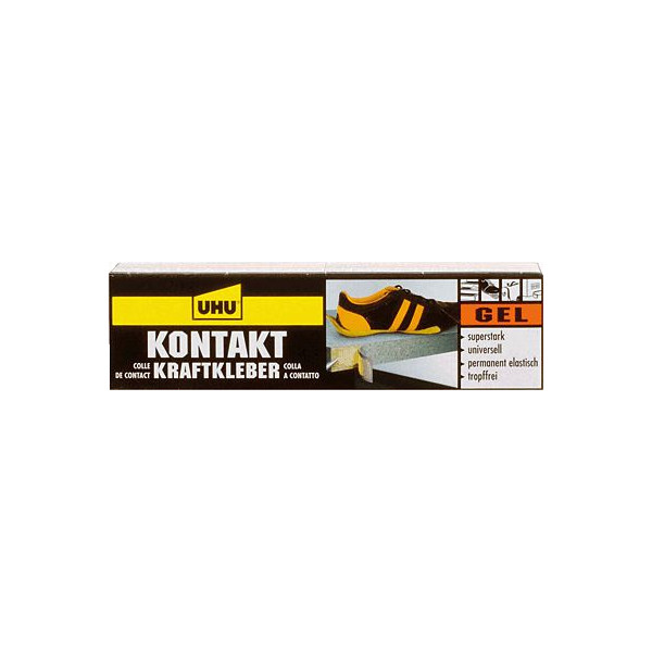 10 Stück UHU Alleskleber 46480 Kontakt, 45g, permanent 4026700464801 UHU 42 Gramm