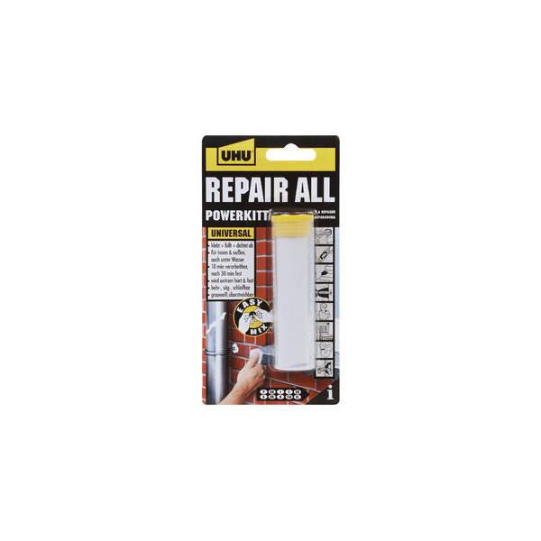 6 Stück UHU Zweikomponentenkleber 49040 repair all, 1 Stück, permanent 4026700490404 UHU 60 Gramm