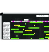 Planrecord Stecktafel 44 x 32cm 21 Bahnen