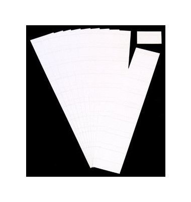 Einsteckkarten für Planrecord weiß 40x32mm