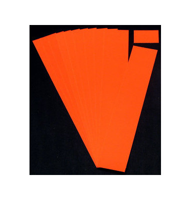 Einsteckkarten f&uuml;r Planrecord rot 40x32mm