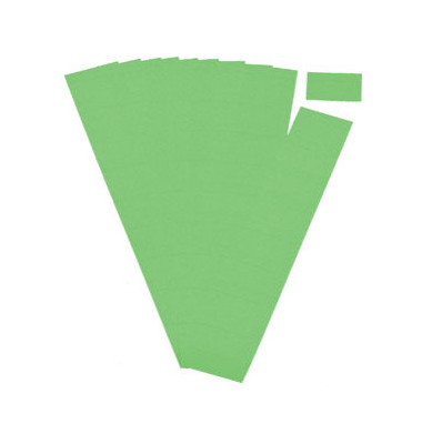 Einsteckkarten für Planrecord grün 60x32mm