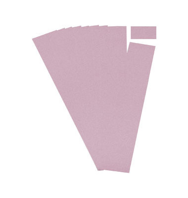 Einsteckkarten für Planrecord rosa 60x32mm