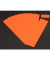 Einsteckkarten für Planrecord orange 70x32mm