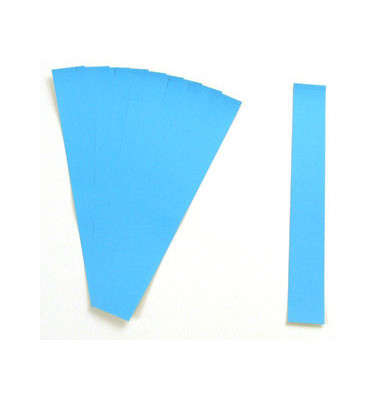 Einsteckkarten für Magnetschienen hellblau 60x19mm 170 Stück