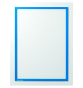 Infotaschen magnetisch für A3 blauer Rahmen