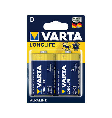 Batterie Longlife extra Mono / LR20 / D 2 Stück Batterie Longlife extra Mono / LR20 / D 2 Stück