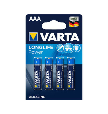 Batterien Longlife Power, AAA / Micro / LR03, 1,5 Volt