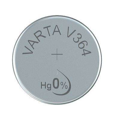 Knopfzellen, SR60 / 364, 3 Volt