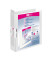 Präsentationsringbuch VELODUR® 1138190, A4 2 Ringe 40mm Ring-Ø Pappe/PP-Folie, 2 Außentaschen, weiß