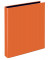 Ringbuch VELOCOLOR&reg; 1141330, A4 2 Ringe 25mm Ring-&Oslash; Pappe orange