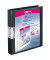 Präsentationsringbuch VELODUR® 1143180, A4 2 Ringe 25mm Ring-Ø Pappe/PP-Folie, 2 Außentaschen, schwarz